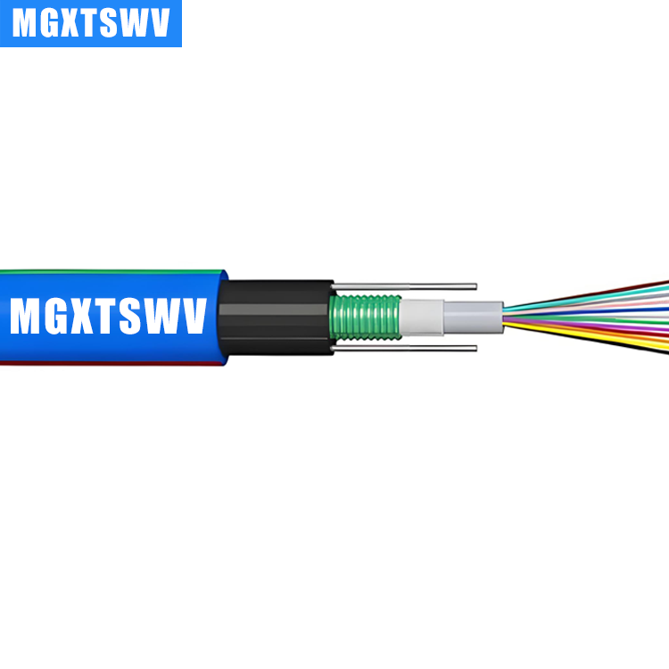 MGXTWV 中心束管式矿用光缆，松套管，中心加强芯，铠装，